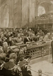 A hálaadás a walesi herceg felépüléséért, a St. Paul