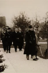 "MVSN- Blackshirts" album: Galeazzo Ciano a budapesti milícia tábornoka egyenruhájában (f/w fotó)