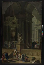 Sir Isaac Newton allegorikus emlékműve