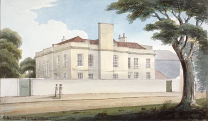 The Recovery, egy ház elmebetegek számára Mitcham Greenben, Mitcham, Surrey, 1825