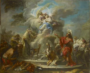 Iphigenia áldozata, 1749-1750.