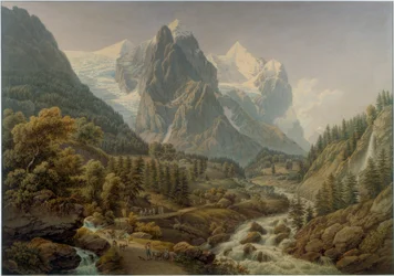 Wetterhorn és Rosenlaui