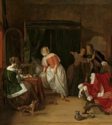 A betolakodó c. 1660.