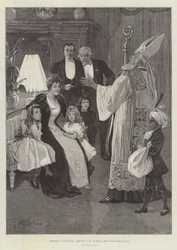 Karácsony Hollandiában, Szent Miklós, a holland Mikulás érkezése