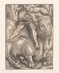Herkules Achelousszal birkózik Hercules munkái (sorozat címe)