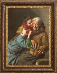 The Welcome Guest 1882 (olaj, vászon)
