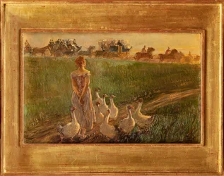 Libatartó (olaj, vászon)