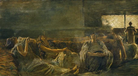 Ópiumfüstölők, Gaetano Previati (1852-1920)