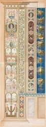 Pilaszter Loggia VIII (dekoráció gyermekcsoportokkal)