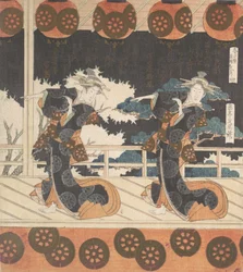 Furuichi Dance No. 4 of a Négyszett, 19. század.