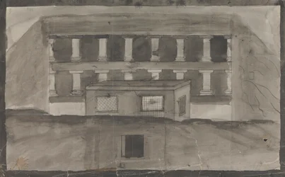 Templom bejárata, Ellora