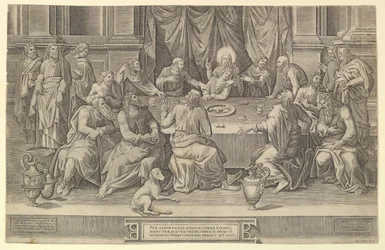 Az utolsó vacsora, 1564.