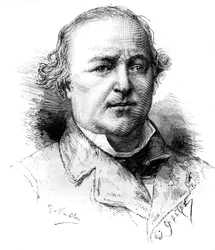 Maitre Charles Lachaud (1817-1882) francia ügyvéd portréja. Vuillier metszete a „” Le Monde Illustré”” 1342. számában, 1882. december 16-án.