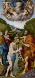 Krisztus keresztsége, 1540
