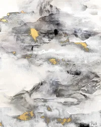 „Abstract Gold Flow”