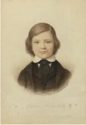 Anton Rubinstein 1829-1894, 12 évesen, 1841
