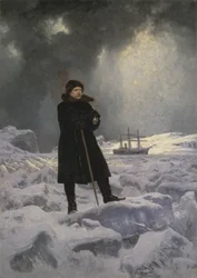 A felfedező A. E. Nordenskiold, 1886