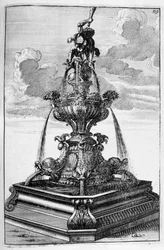Szökőkútterv, 1664