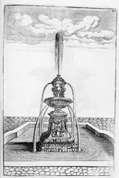 Szökőkútterv, 1664