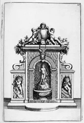 Szökőkútterv, 1664