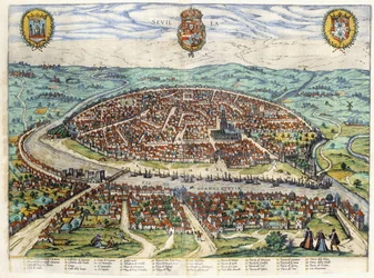 Sevilla terve és képe, 1579-1590