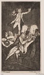 Titelvignet til Smollett "Peregrine Pickles Tildragelser"   1269397   hu       hungarian Successfully Translated  Original: Nushirwan Listens to the Owls (recto); the Story of Nushirwan and his Minister, "The Third Discourse on Diverse Events and Disorder 