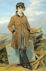 Hermann Kersting mint tájképfestő