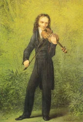 A hegedűművész Niccolò Paganini