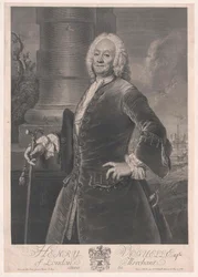 Kereskedő Londonban Henry Voguell