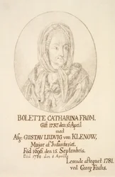 Bolette Catharina portréja
