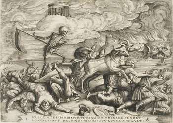 A halál diadala, a Petrarch diadala ötödik táblája