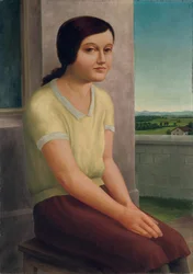 Ülő lány; Ülő lány, 1927