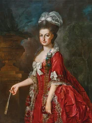 Johann Georg Weikert Ausztriai Mária Krisztina portréja 1778