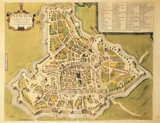 Padova térképe a világ városaiból, Georg Braun