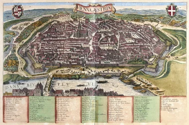Bécs, Ausztria (metszet