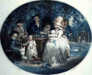 Teakert, metszet: Francois David Soiron (szül. 1764), kiadta: T. Gaugain.