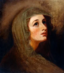 Lady Hamilton, mint Vestal (olaj, vászon)
