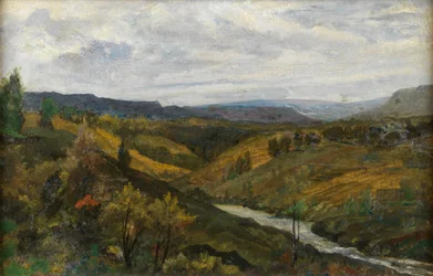 Tájkép (olaj, vászon)