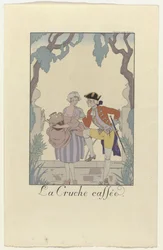 Falbalas és Fanfreluches 1925-re: La Cruche caffée