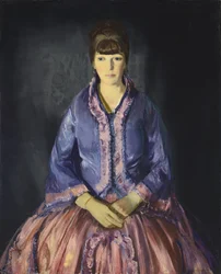 Emma lila ruhában