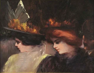 Utcai jelenet, c. 1900.