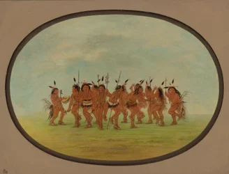 Mulatságos tánc – sziú, 18611869.