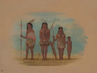 Négy xingu indián, 18541869.