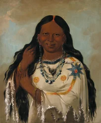 Kay-a-gís-gis, fiatal nő, 1832.