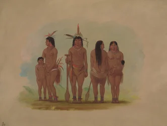 A Payaguas törzs tagjai, 18541869.