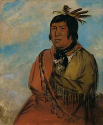 Na-pów-sa, Medve utazik éjjel, főnök, 1830.