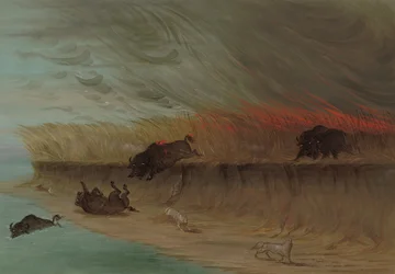 Prairie Meadows Burning, 18611869.