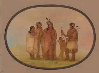 Shawano indiánok, 18611869.