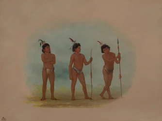 Három Auca Gyermek, 18541869.