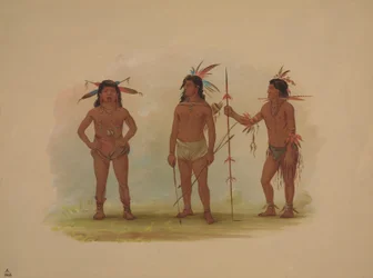 Három omaguai férfi, 18541869.